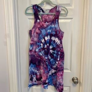 Saks off 5th dress hand crafted tie dyed. Size M